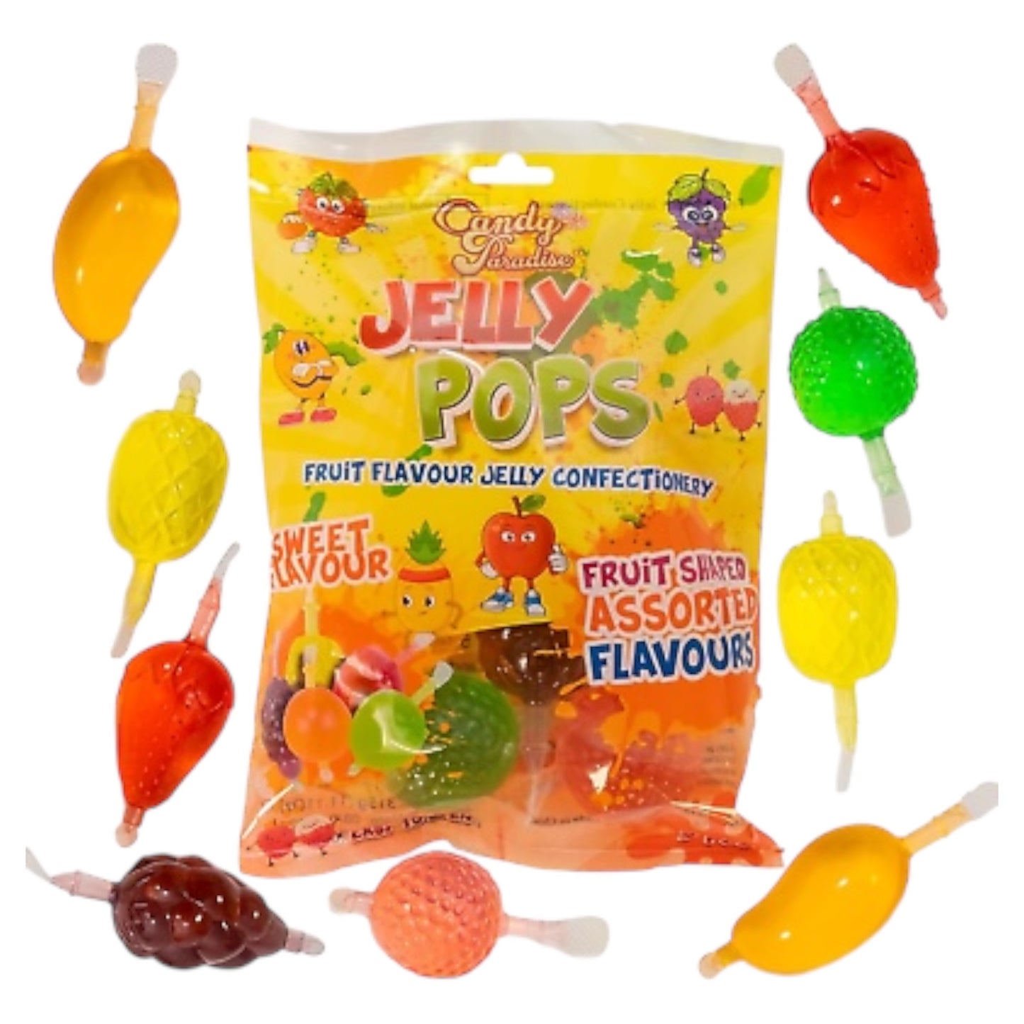 Jelly Pops – Süsse Fruchtige Gelee-Snacks 315g England