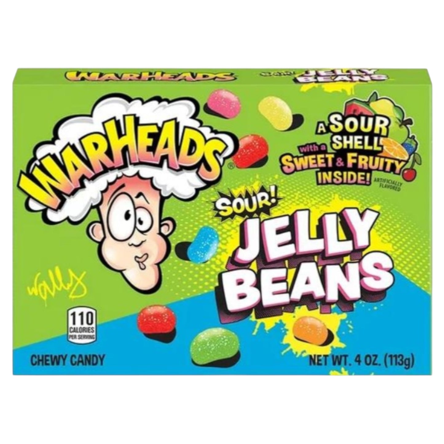 Warheads Sour Jelly Beans 113g USA