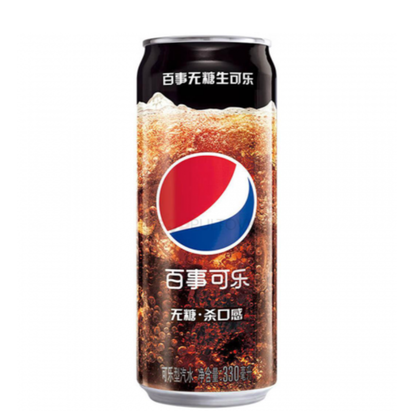 Pepsi Raw Cola Sugar Free 330ml China