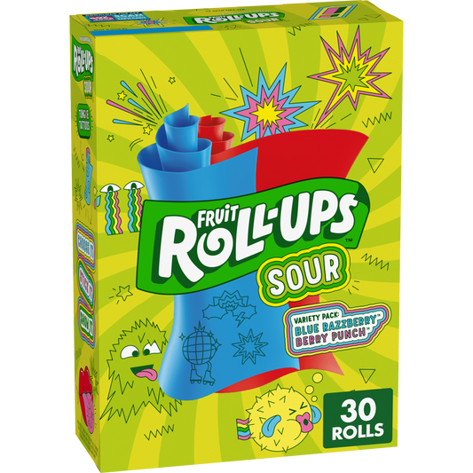 Fruit Roll-Ups Variety Pack Sour