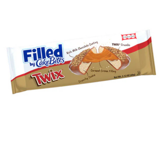 Filled Cake Bites Twix 60g USA