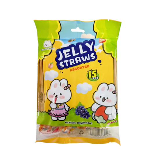 Sweet Mellow Jelly Straws 300g