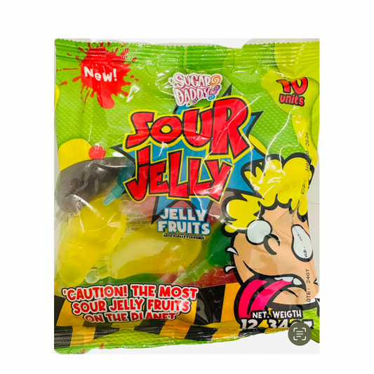 Sugar DADDY Sour Jelly Fruits 370g Ecuador