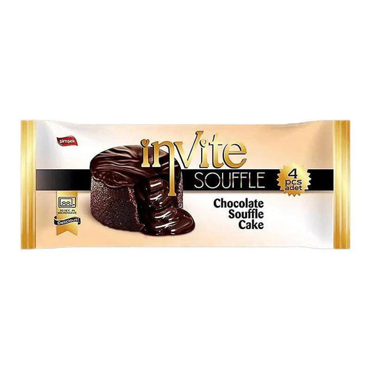 Invite Souffle Cocolate Sauce Cake 4x55g 220g
