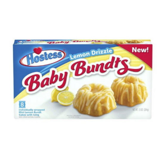 Hostess Baby Bundts Lemon Drizzel 284g