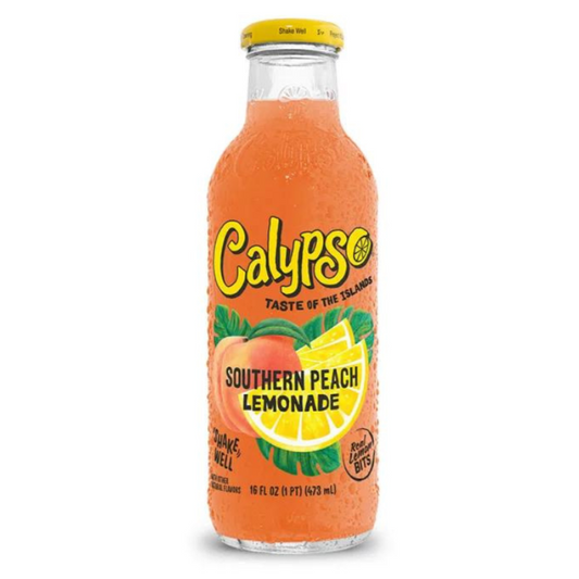 Calypso Southern Peach Lemonade 473ml Glas