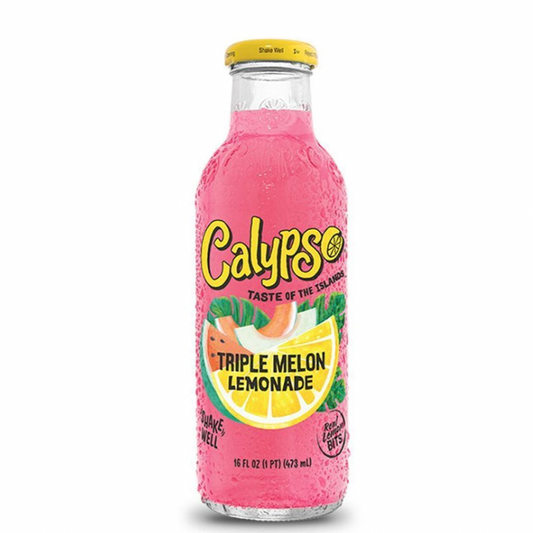 Calypso Triple Melon Lemonade 473ml Glas