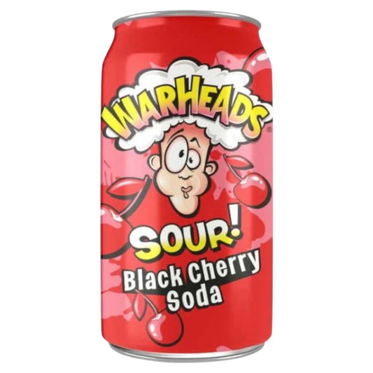 WarHeads Black Cherry Soda 330ml