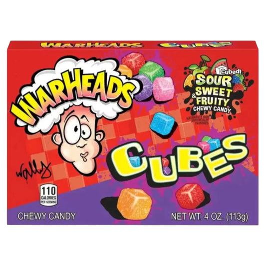 Warheads Chewy Cubes 113g
