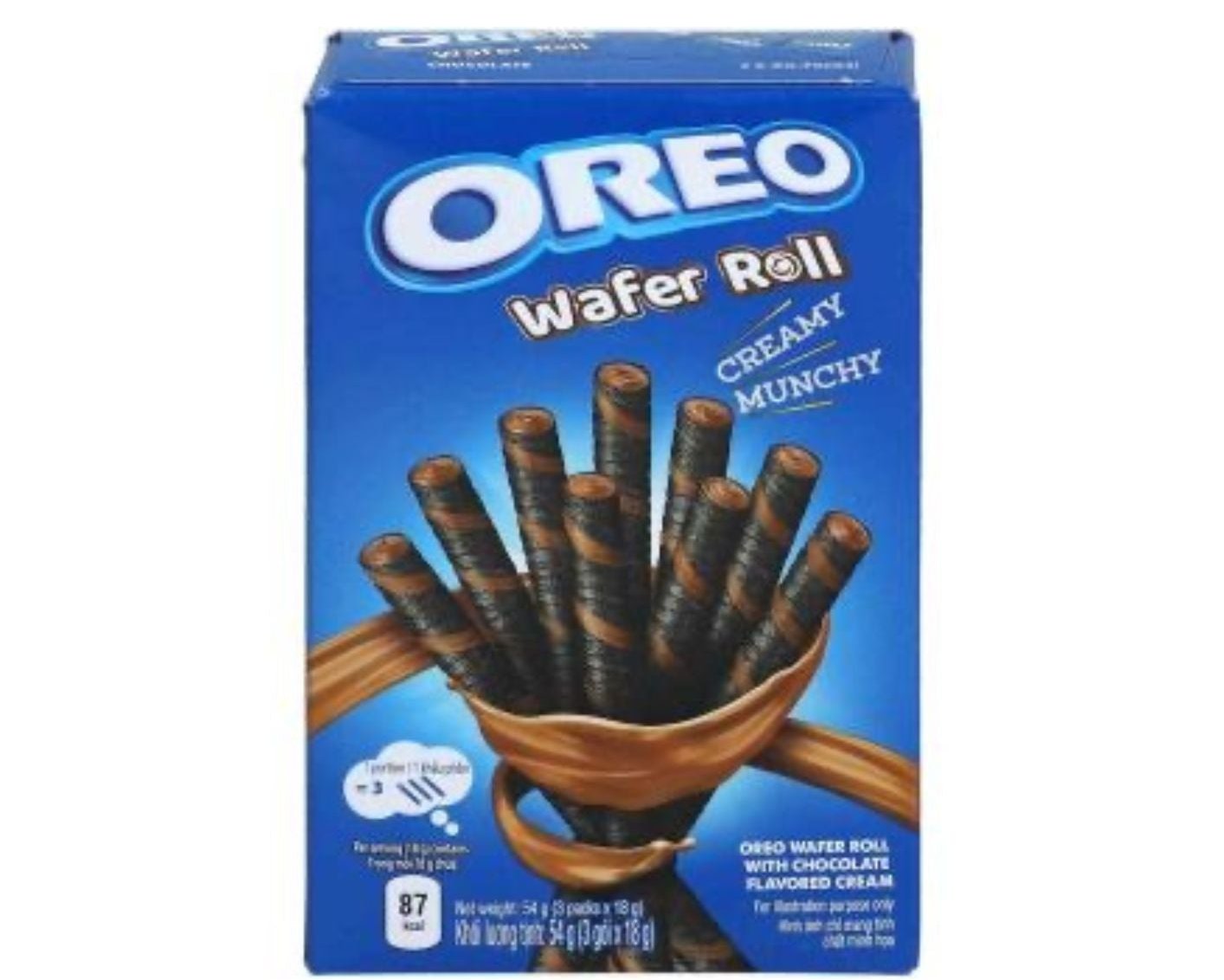 Oreo Wafer Roll Schoko 54g