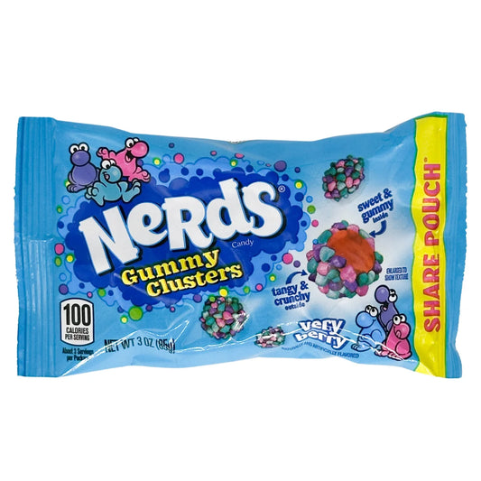 Nerds Gummy Clusters – Very Berry (85g)