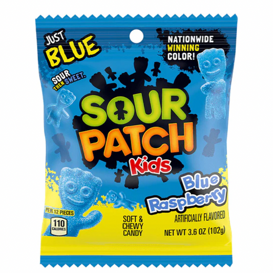SOUR PATCH KIDS BLUE RASPBERRY 102g