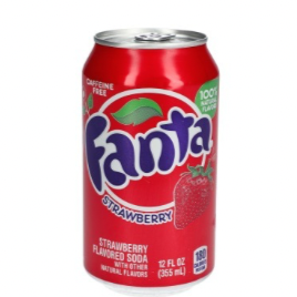 Fanta Strawberry 355ml USA