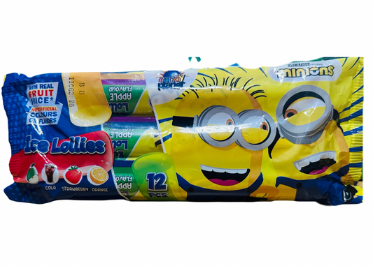 Illumination Minions Ice Lollies Wassereis 12x 30g